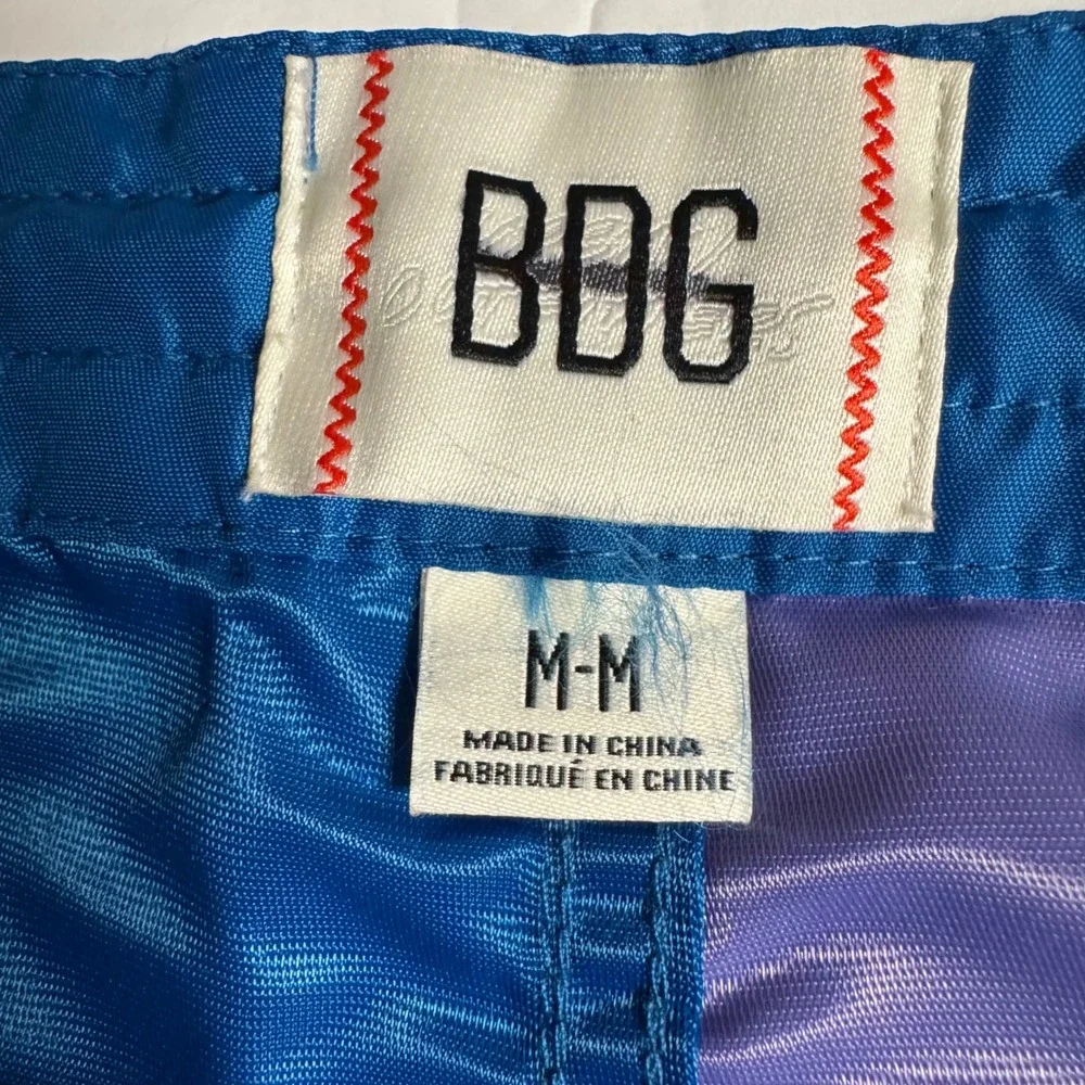 BDG‎ Beach Color Block Swim Trunks Shorts Surfing Lounging Mens Medium